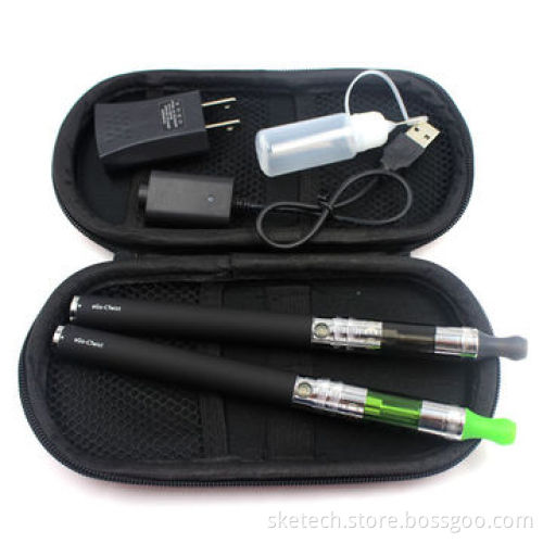 Popular dual coil atomizer and ego twist battery